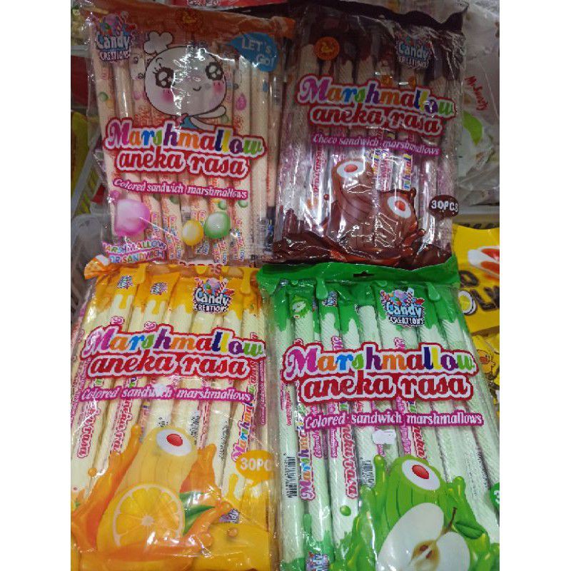 

Marshmallow Aneka Rasa 30s / Marshmallow Sandwich 30s