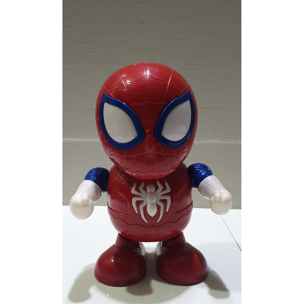 Mainan Robot Joget ROBOT DANCE MUSIC &amp; LED [ Spiderman ]