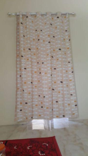 Gorden Blackout Blazer Pita Jendela Pintu Ukuran L100 X 200 12 Semokring (6 Gelembung) Murah