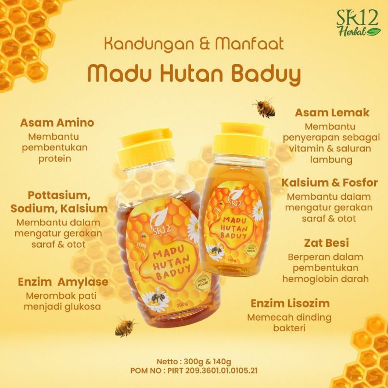 

SR12 MADU HUTAN BADUY | 100% MADU MURNI BADUY | MADU ASLI