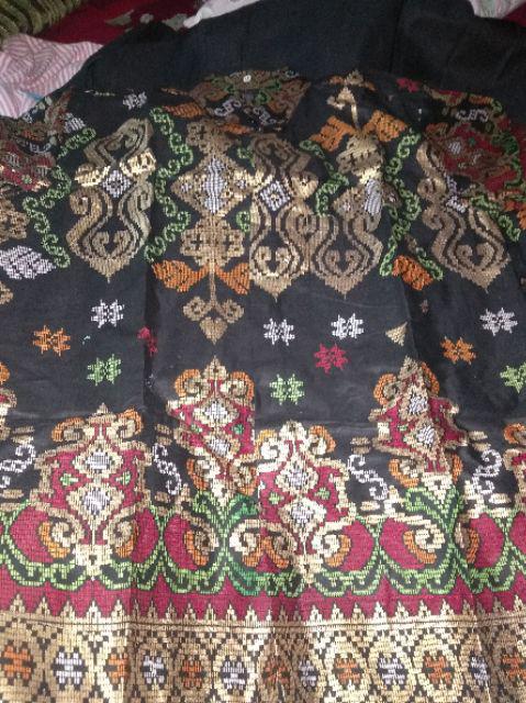 Wou Batik Belvania Family Batik Couple Maura Couple - Sania Ruffle Batik Couple Ori Ndoro - Kg029
