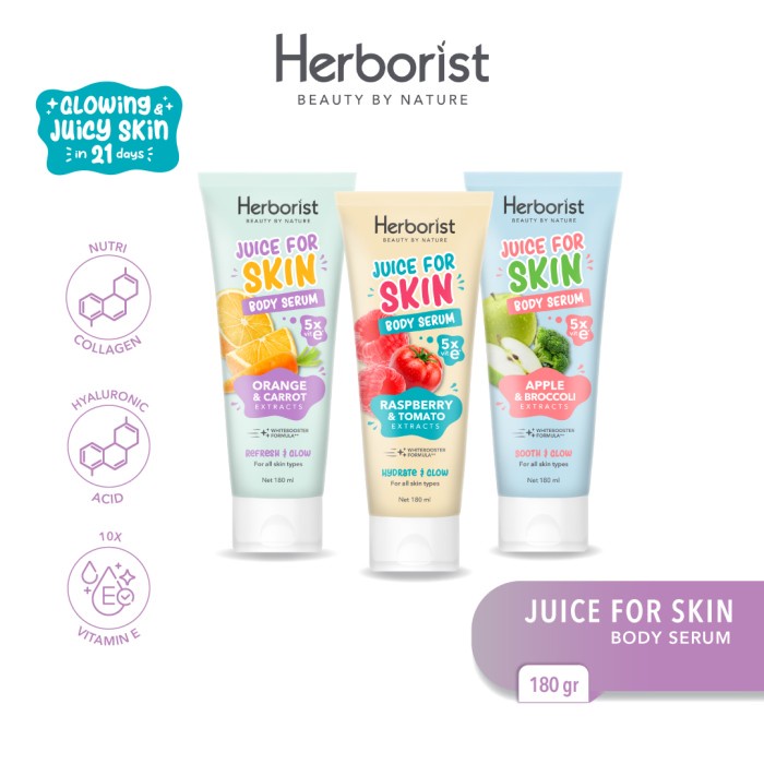 Herborist Juice For Skin Body Serum 180ml