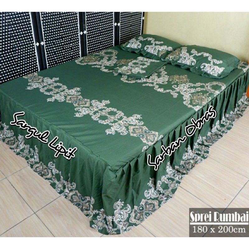 Sprei RumbaiHomemade Motif Batik Kanjeng Mami size 180 ataya sprei