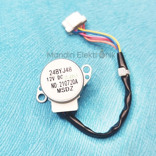 Motor Swing AC Gree 24BYJ48 MP24AA 12V - Dinamo Swing AC Gree Stepping Motor Swing AC MP24AA MP24AD