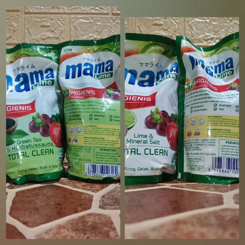 Mama LIME pencuci Piring, buah Dan sayur 780ml