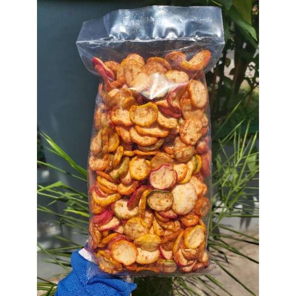 

KERUPUK SEBLAK PEDAS 250 GRAM (NINA)