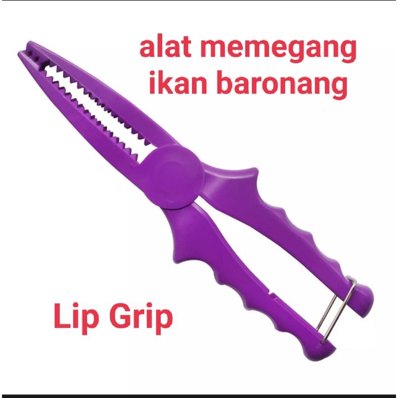 lip grip ikan baronang,bandeng,nila dll