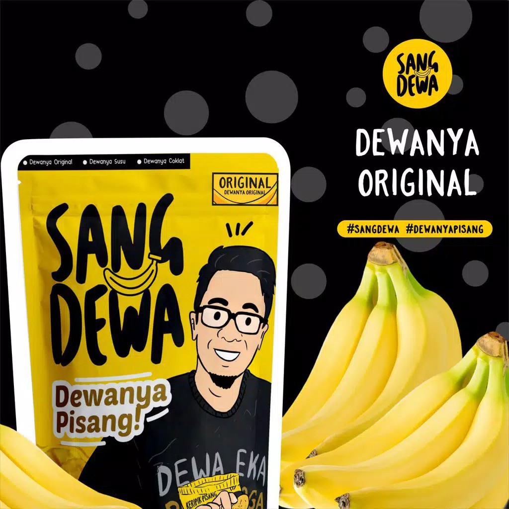 Sang Dewa Keripik Pisang Terlaris Dewanya Pisang Banana Camilan Snack Open Mitra Shopee Indonesia