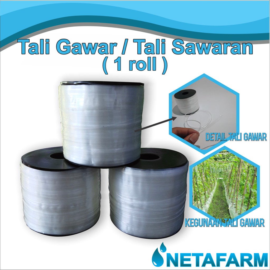 Tali Gawar / Tali Salaran Untuk Tanaman Pertanian ( Per 1 Roll )