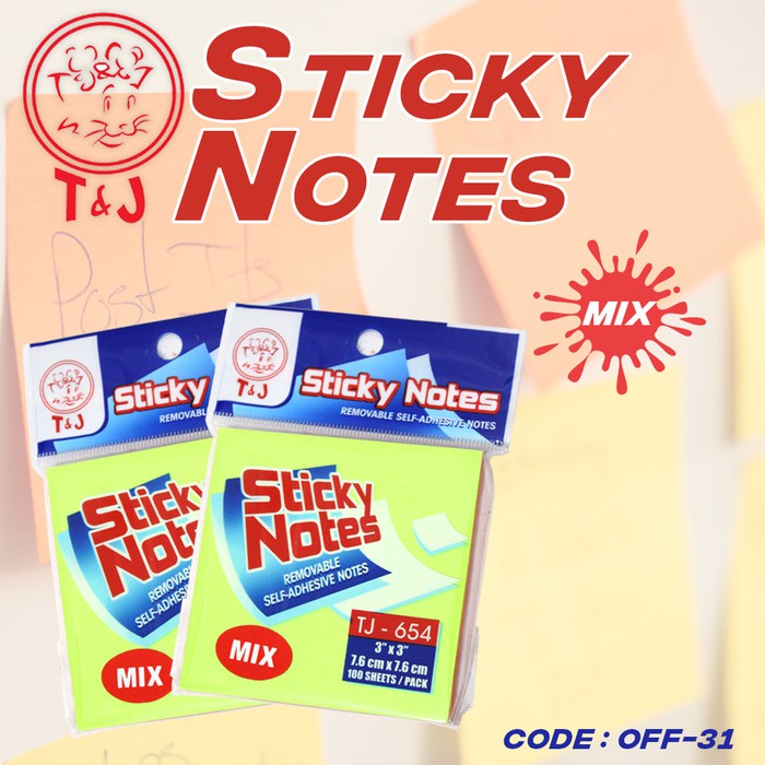 

STICKY NOTE KERTAS MEMO TOM&JERRY (OFF-31)