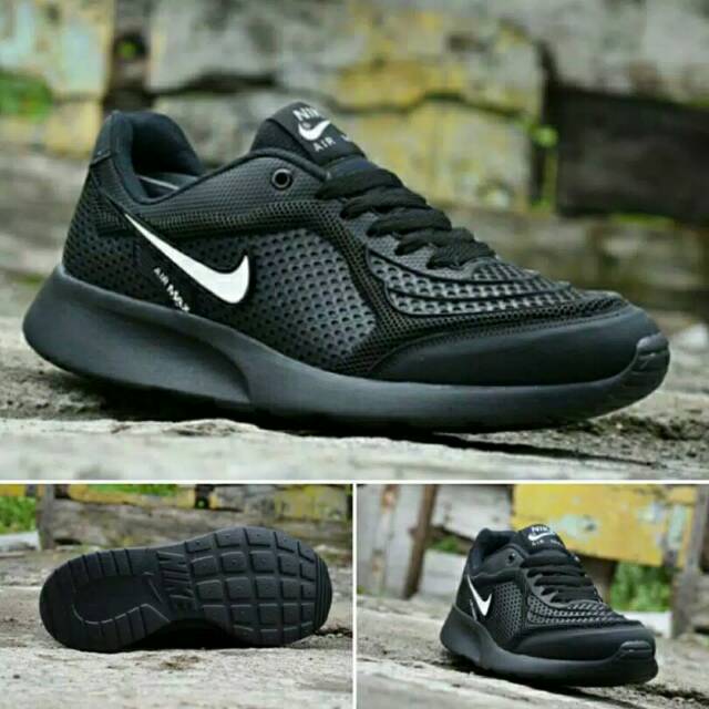 Sepatu Nike Airmax Hitam Full Sepatu 