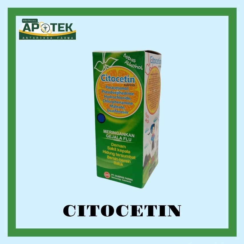 OBAT FLU BATUK ANAK CITOCETIN