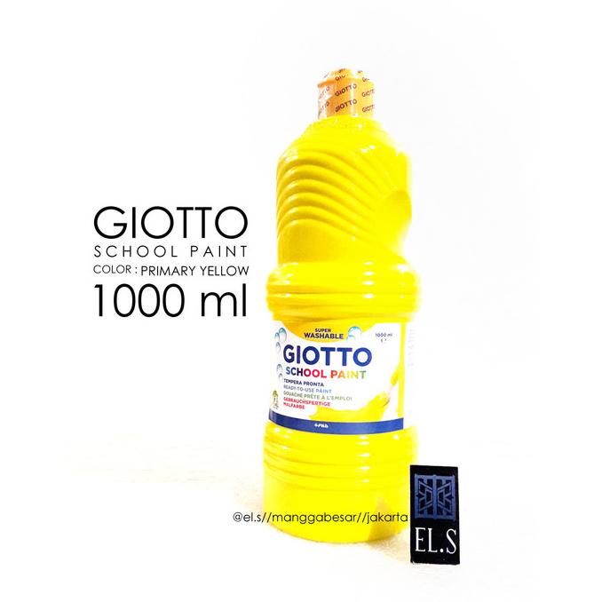 

BISA COD Giotto School Paint Primary Yellow 1000 ml ( Cat Poster )/CAT AKRILIK SET/CAT AKRILIK SET 24 WARNA/CAT AKRILIK PASTEL/CAT AIR/CAT AIR LUKIS SET/CAT AIR GIOTTO/KUAS LUKIS 1 SET/KUAS LUKIS KECIL/KUAS LUKIS LENGKAP/KANVAS LUKIS/KANVAS LUKIS