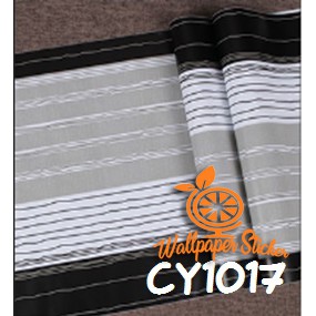 Wallpaper stiker dinding kamar tidur / wallpaper 3d wallstiker motif elegant 45cm X 10meter-CY1017