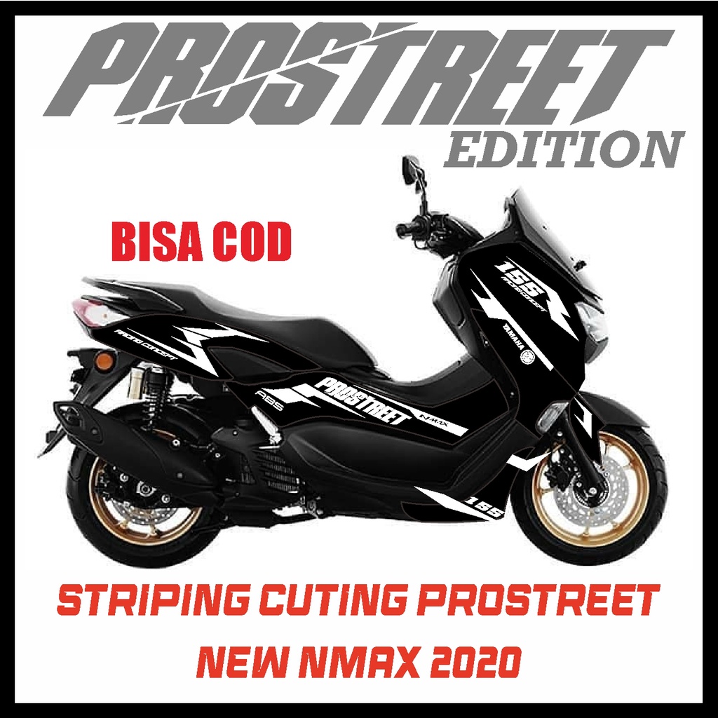 STICKER BODY STIKER CUTING YAMAHA NEW NMAX 2020-2021 03