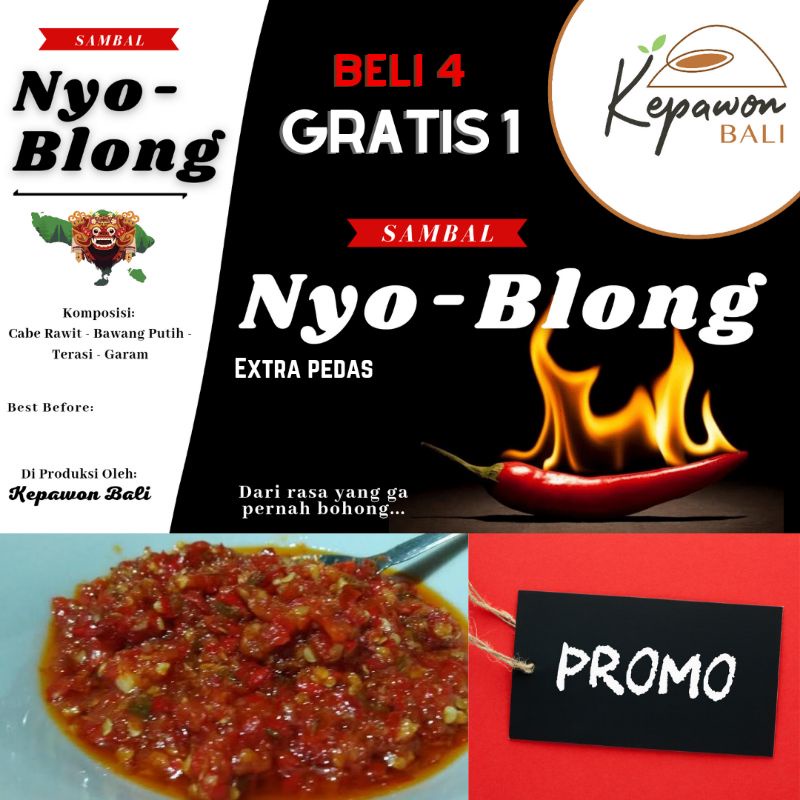 

SAMBEL NYOBLONG KHAS KEPAWON BALI / SAMBAL GEPREK CABE PEDAS