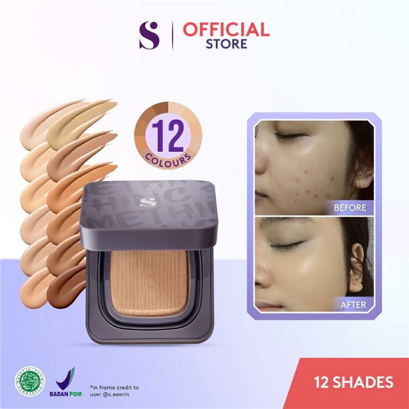 SOMETHINC COPY PASTE BREATHABLE MESH CUSHION SPF 33 PA++ (Halal Certified)