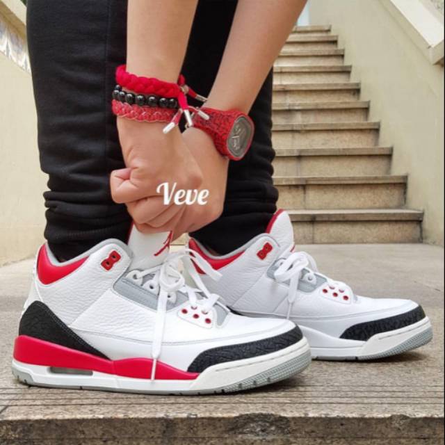 jordan 3 fire
