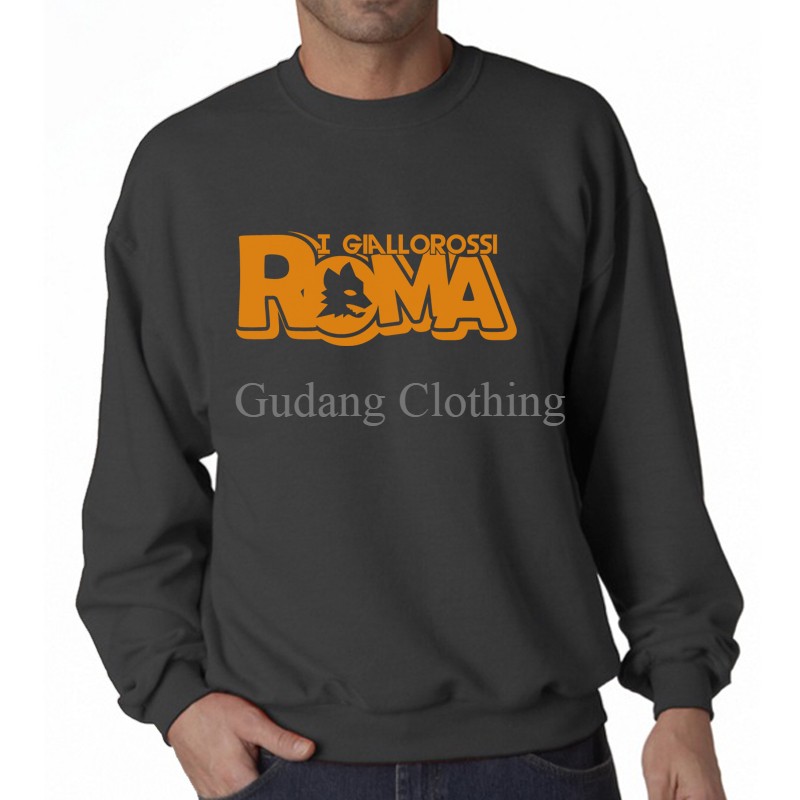 Sweater Crewneck Seri A AS Roma Sweater Oblong Seri A AS Roma Sweater Basic Seri A AS Roma