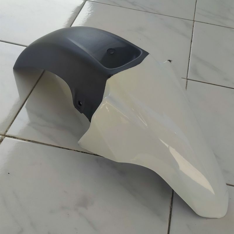 slebor spakbor depan CS1 CS wan CS one putih bahan tebal