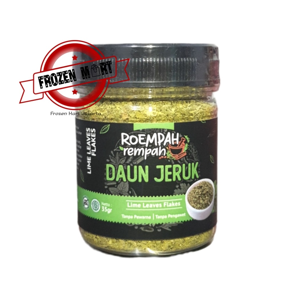 ROEMPAH REMPAH Daun Jeruk Cincang Kasar / Lime Leaves 35Gr