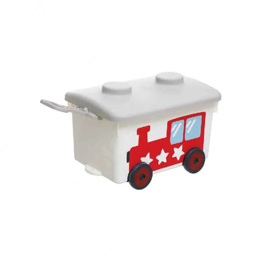 ACE Krishome 18.5 Ltr Kotak Penyimpanan Bentuk Kereta Api - Putih