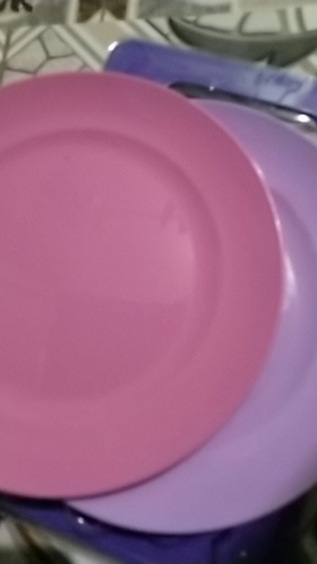 Technoplast Funtastic Blossom Dinner Round Plate 9 Set Of 3