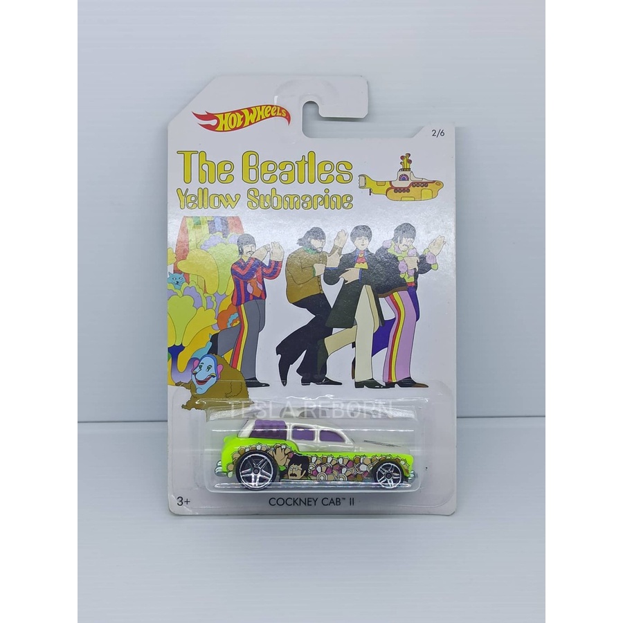 Hot Wheels The Beatles Yellow Submarine - Cockney Cab II