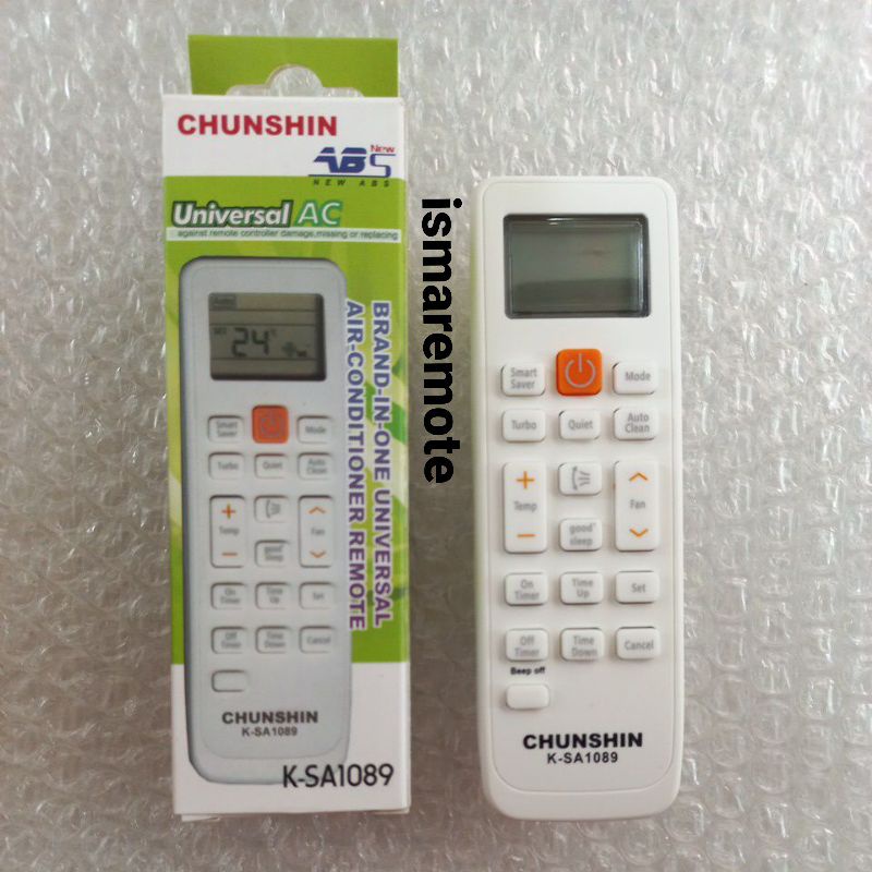 REMOTE REMOT AC SAMSUNG INVERTER MULTI/UNIVERSAL CHUNSHIN K-SA1089