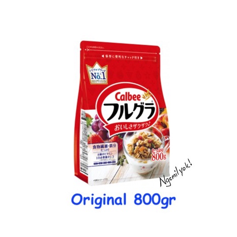 

Jual Calbee Granola Cereal Japan - Original 800Gr