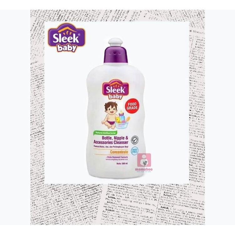 Sleek Baby - Bottle &amp; Nipple Cleanser Botol 500 ml