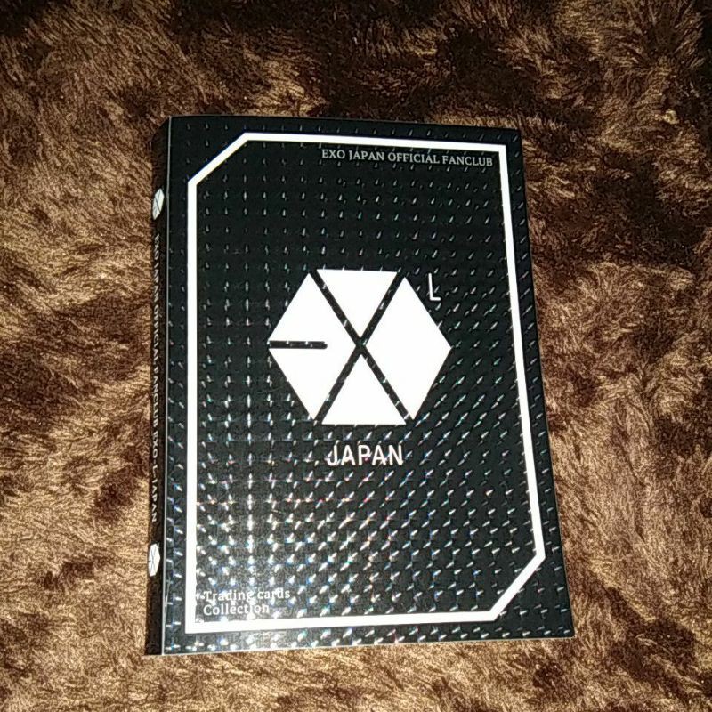 EXO-L-JAPAN limited trading card file only kolbuk /official collect book exo / official binder exo