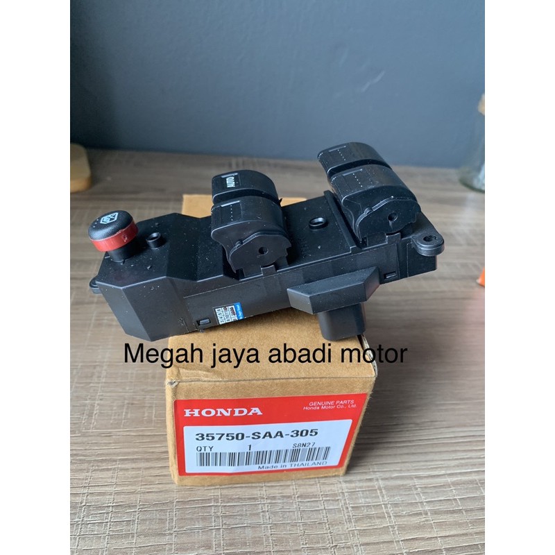 Sakral switch power window honda jazz 2004-2007 crv gen2 city
