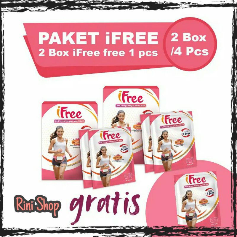 

Paket 2 box iFree gratis 1 pcs iFree