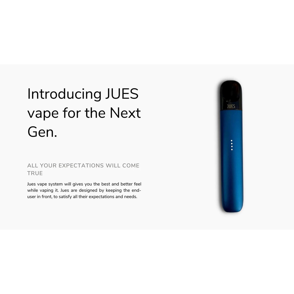 JUES Pods Pro Blueberry (Cocok dengan Relx Infinity Essential Phantom)