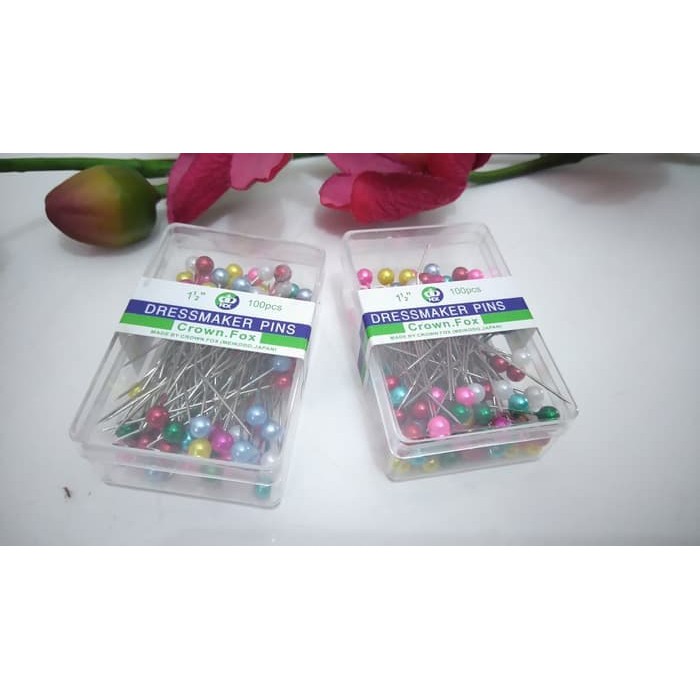 HOVELSHOP Jarum Pentul Anti Karat 100 pcs Merk Crown