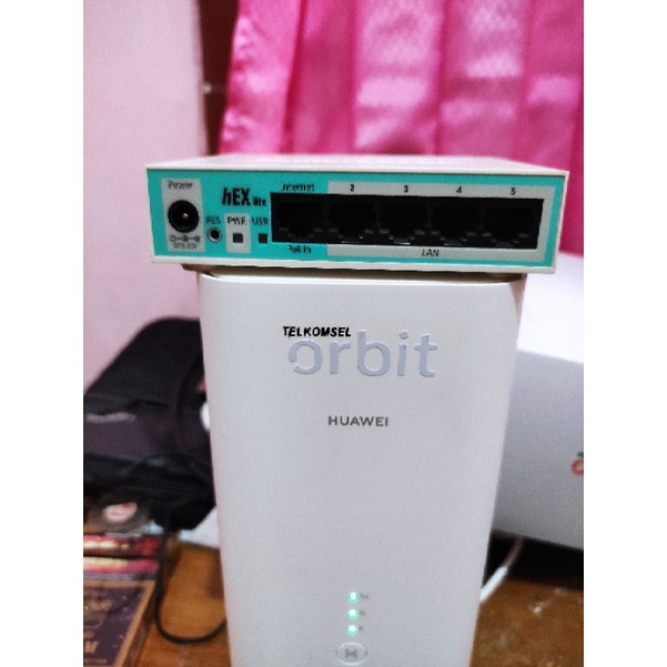 Orbit Max & Mikrotik rb750r2 second