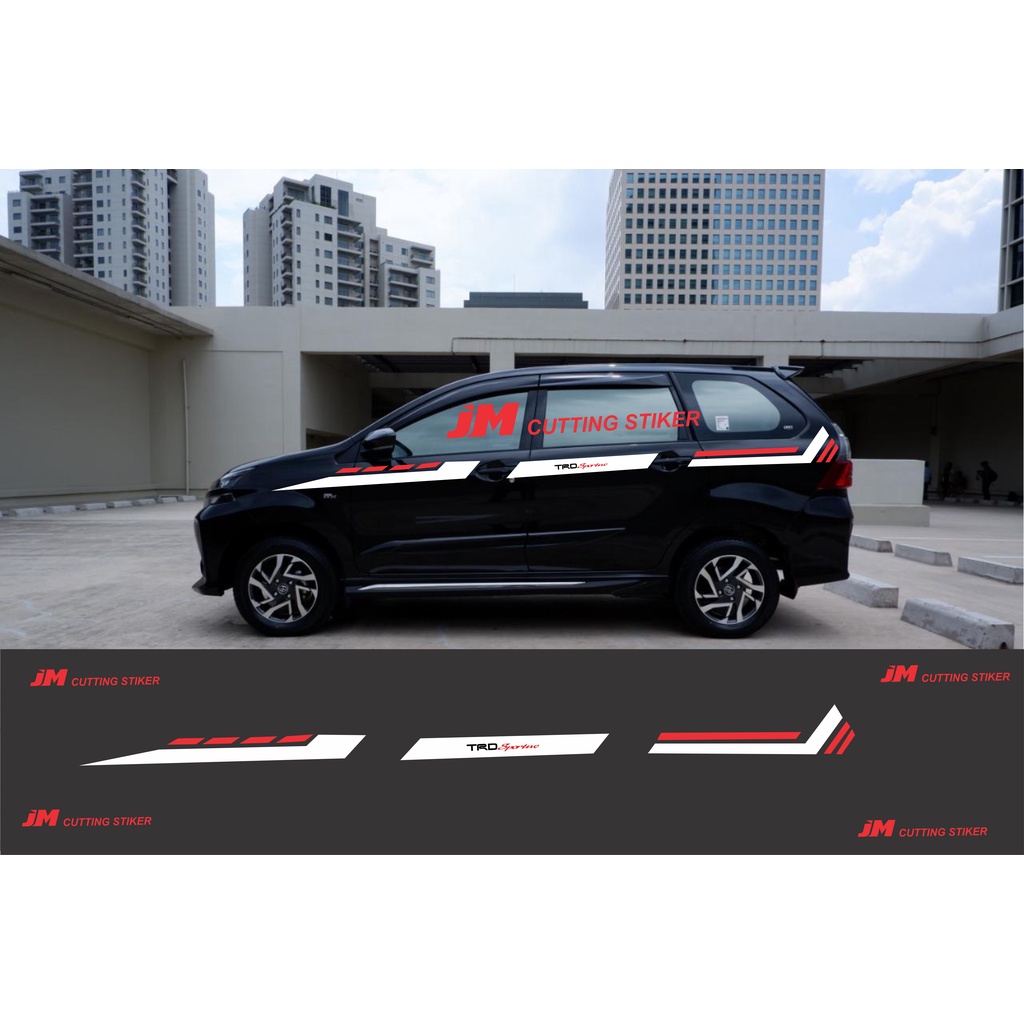 Stiker list mobil avanza stiker mobil avanza cutting stiker list mobil avanza xenia sigra ertiga cal