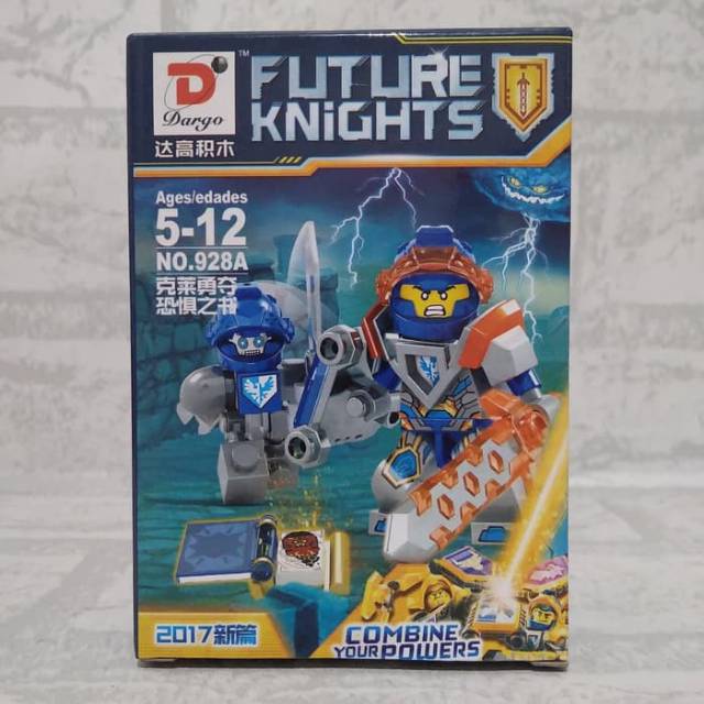 Lego NexO Clay - Dargo NexO Knights Bukan Asli Lego Murah