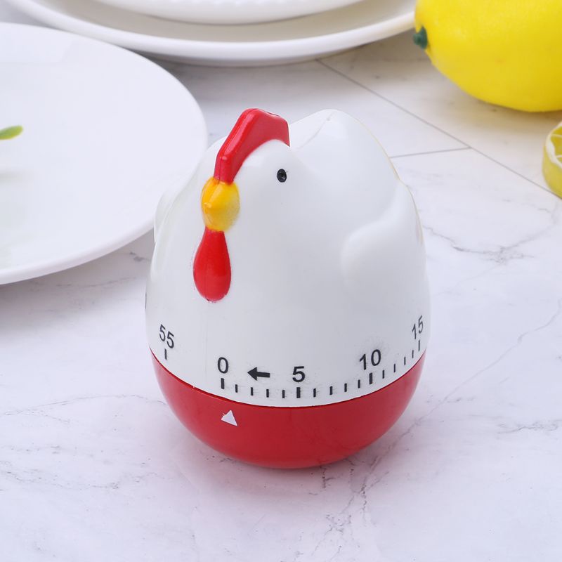 Btsg Timer Mekanik Bentuk Ayam Lucu Untuk Memasak