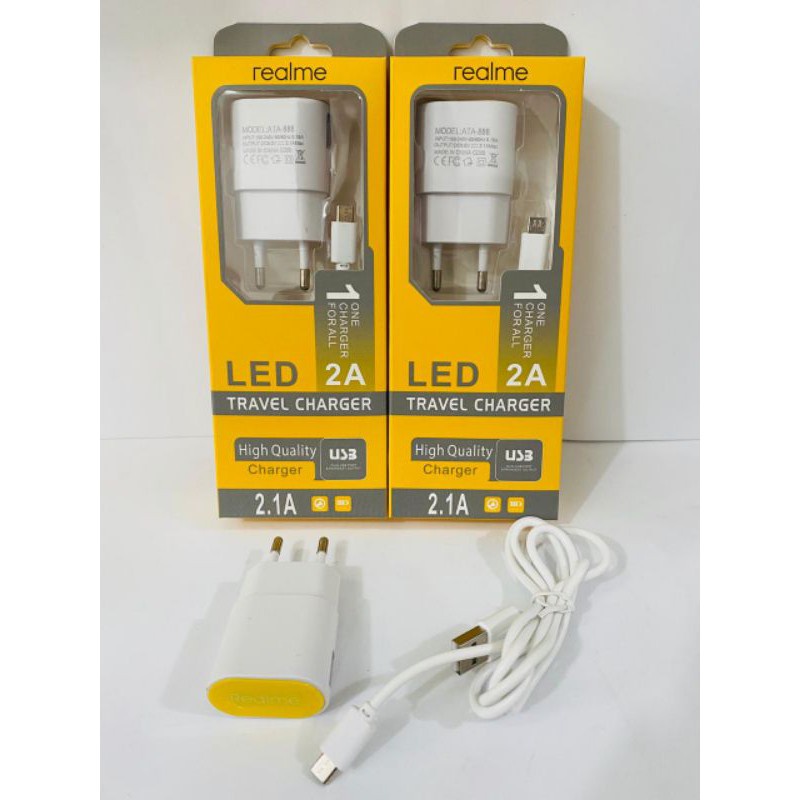 Charger With LED / Casan Hp Berbagai Type  2.1A