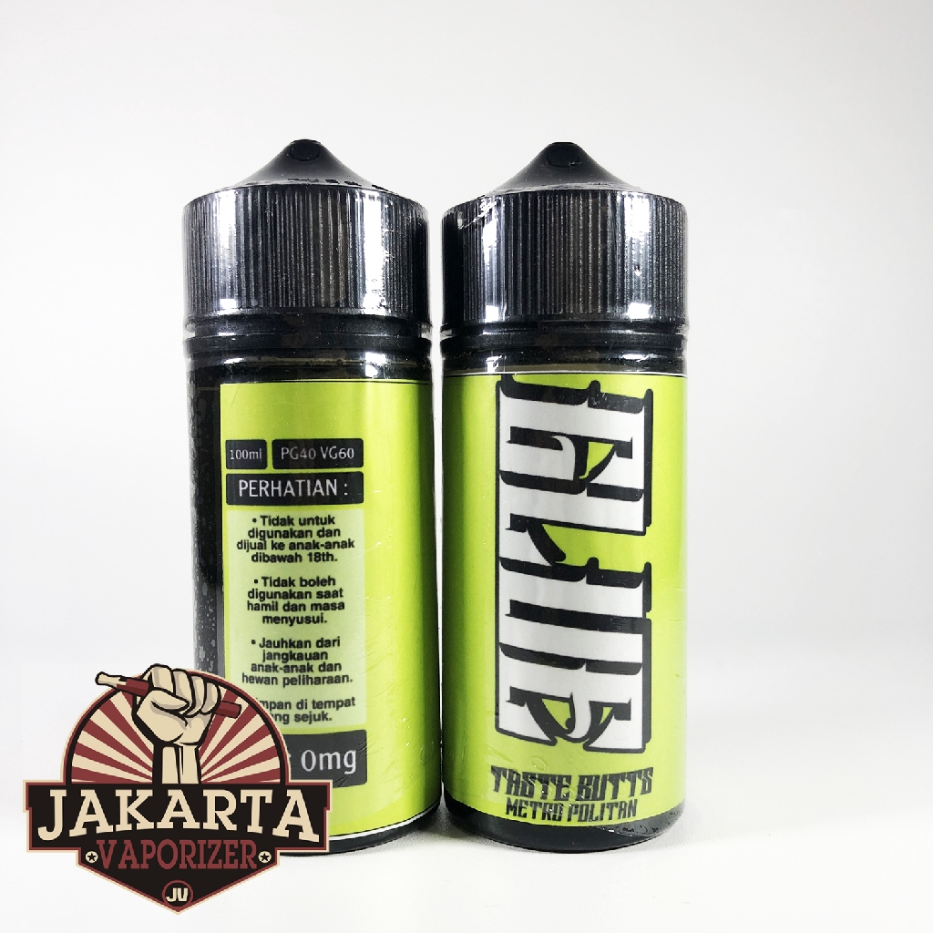 [0MG] GLUE TASTE BUTTS 100ML 0MG METRO POLITAN LIQUID VAPOR | Shopee