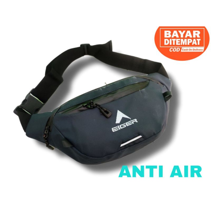 Tas Selempang Anti Air Waistbag Eger1989 Pria Wanita Termurah