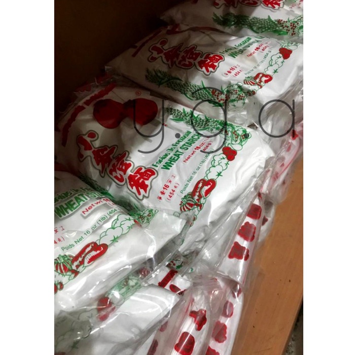 

hbt204tt Tepung Tang Mien Dim Sum/ Wheat Starch / Pati Gandum 454Gr Da01D100