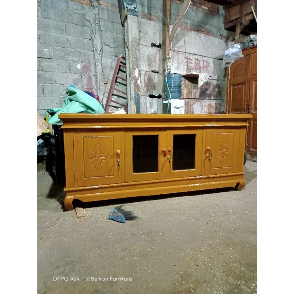 bufet tv jati pintu 4
