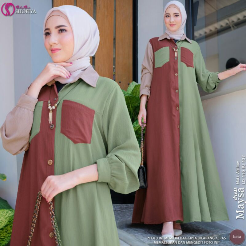 ARYANI,MAYSA,RANITA Maxi Dress Ori by Shofiya