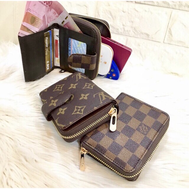 Dompet mini Arrow LV / Dompet kartu / Dompet wanita