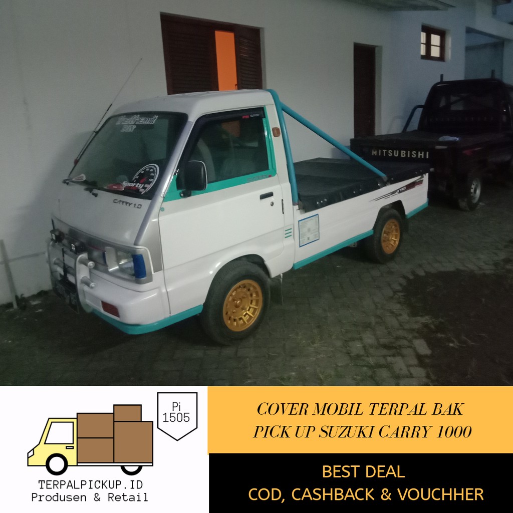 Jual 1 Cover Mobil Terpal Tutup Bak Mobil Pick Up Suzuki Carry 1000 Indonesia Shopee Indonesia