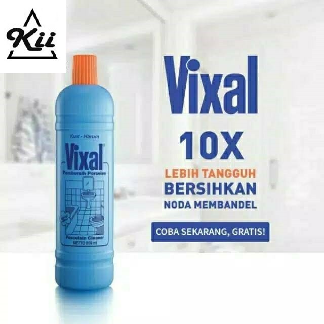 Vixal Pembersih Toilet 780ml - Cairan Pembersih Porcelain Kamar Mandi