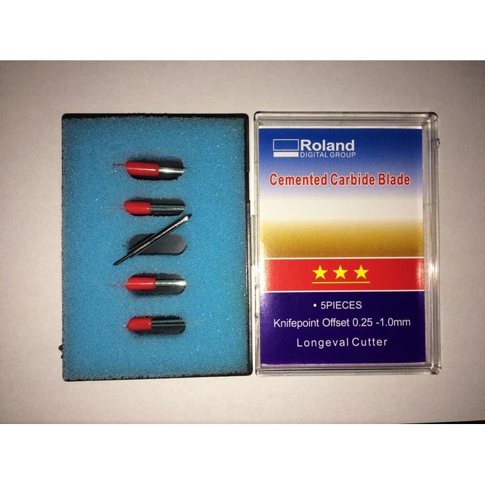 

RB Mata Pisau Mesin Cutting ROLAND 45 Degree (satuan)